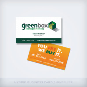 Business Card Design: The Greenbox