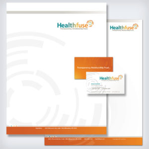 Stationery Set Design: Healthfuse