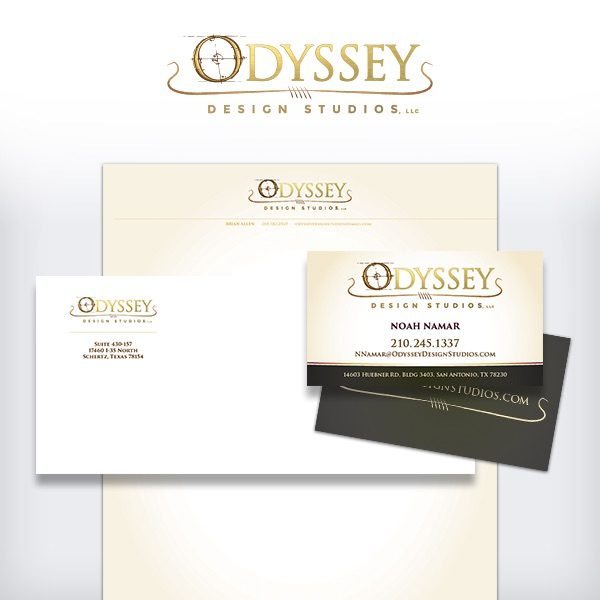 Stationery Set Design: Odyssey Design Studios