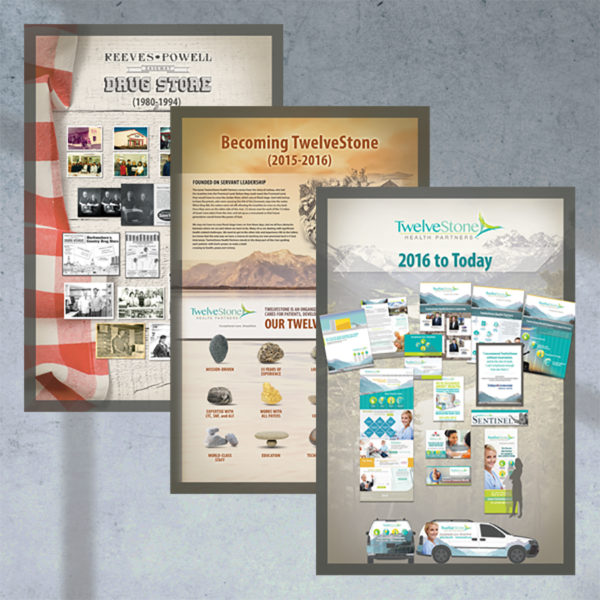 Poster Design: TwelveStone Health Partners: Company History